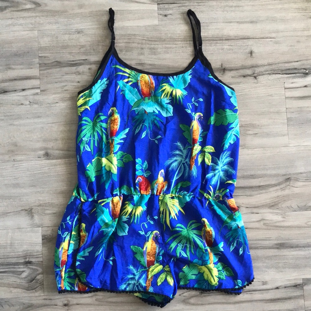 Harmony and Havoc Tropical Romper